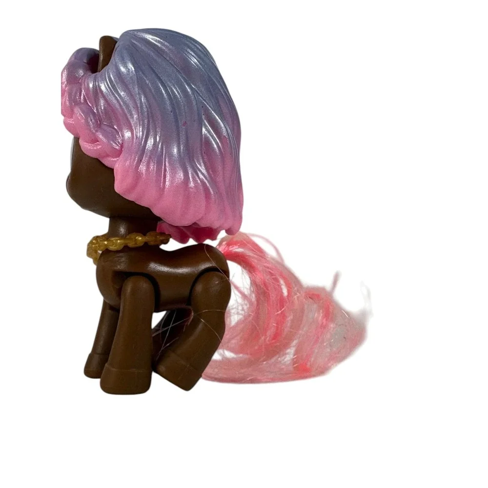 MGA Poopsie Slime Surprise Unicorn Figure Kids 3in Brown Pink Excellent Glitter